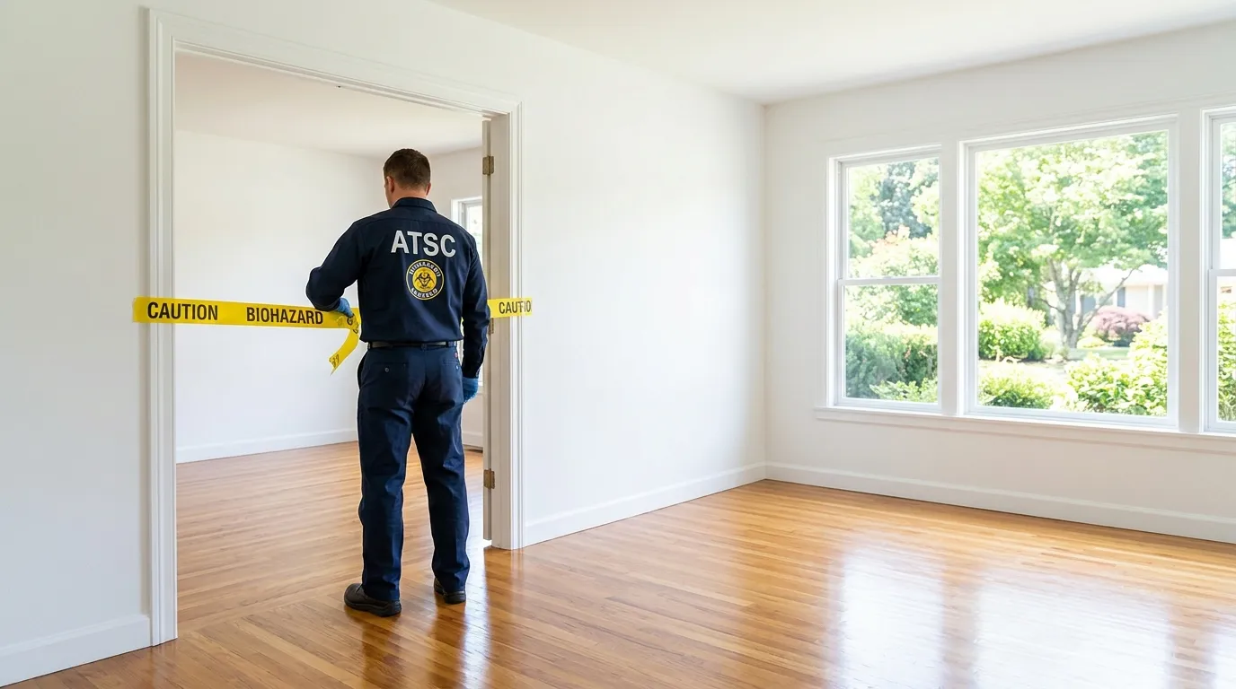 Certified biohazard cleanup crew performing Crime Scene Cleanup in Sun Valley